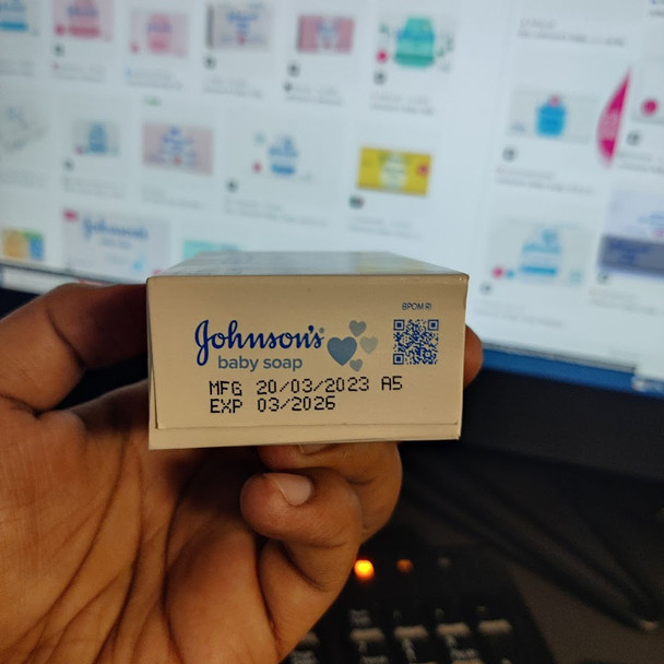 Keep Your Baby's Skin Soft and Healthy with Johnson's Baby Soap, 100g