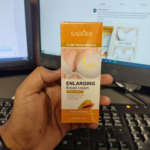 Buy Online Sadoer Plump Round Breasts Enlarging Cream in Pakistan