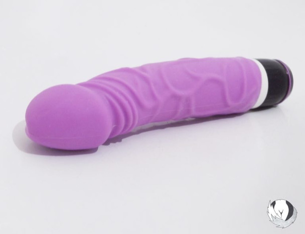 Buy Super Purple Powerful Long Vibrating Dildo. Body-safe silicone, powerful vibrations