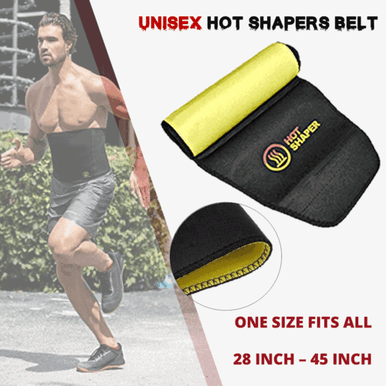 Unisex Hot Shapers Slimming Belt, Free Size – ONE SIZE FIT ALL – LIFE  FITNESS PK
