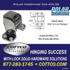 Polar Hardware 506-402-SS Offset Strike Assembly