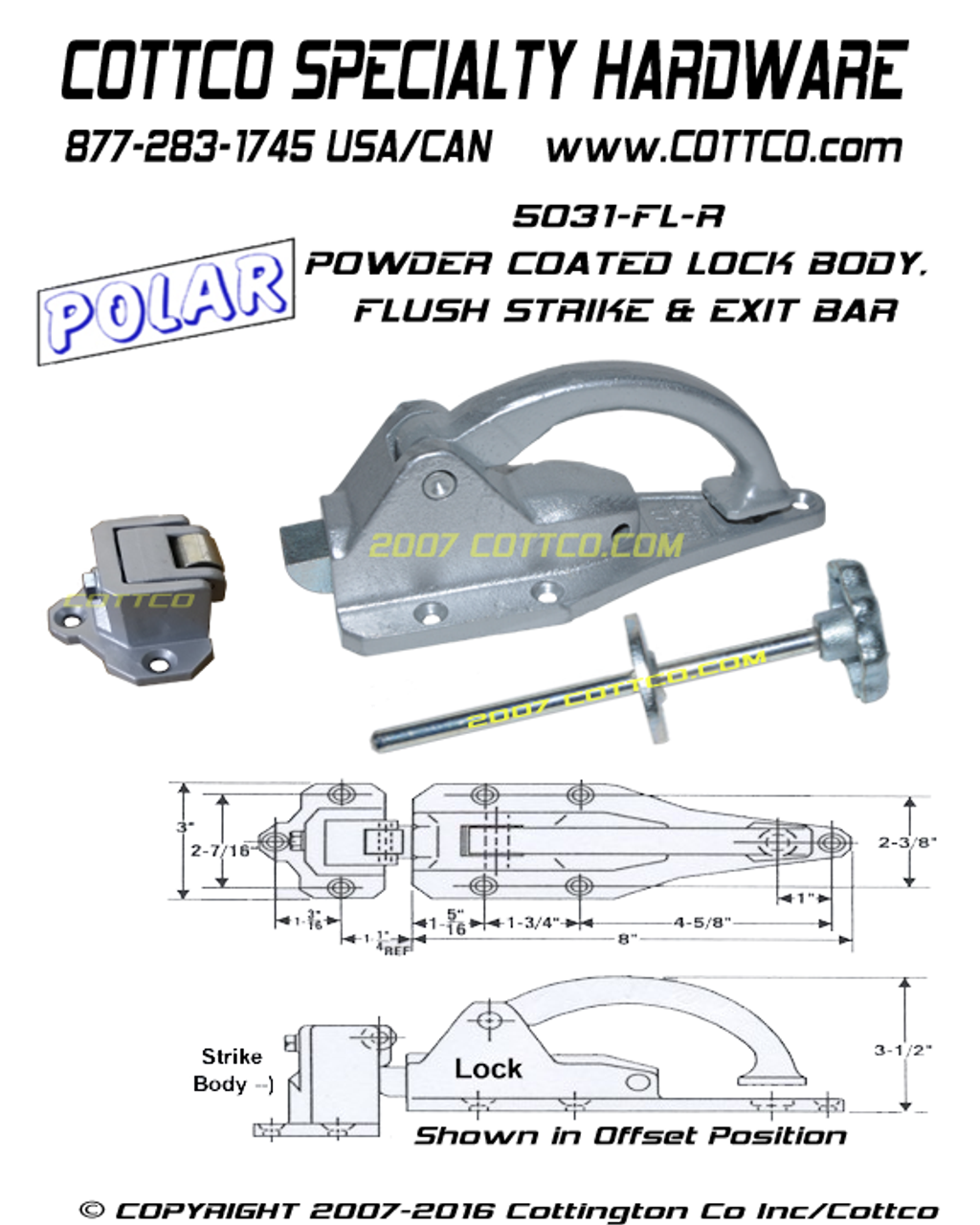Polar Hardware 5031 FLR In Stock 8772831745