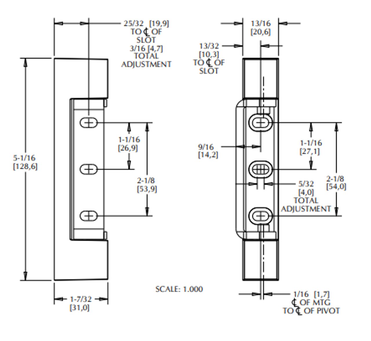 1556 Hinge Brackets :: Kason Industries