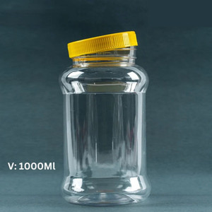 1L Clear PET Plastic Jars 1L Clear PET Plastic Jars