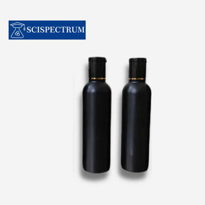 Black colour HDPE hair oil bottle 100 ml Pack of 100