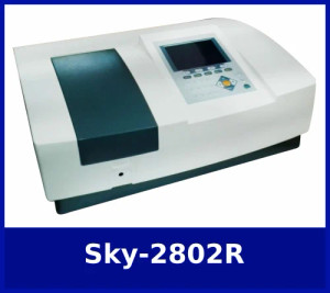 Double Beam Microprocessor UV-VIS Spectrophotometer (Sky-2802R) Double Beam Microprocessor UV-VIS Spectrophotometer (Sky-2802R)