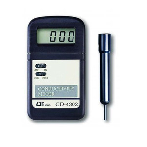 Electronic Conductivity Meter LUTRON CD4302 Range 0-1.999ms, 2-19.99ms portable Electronic Conductivity Meter LUTRON CD4302 Range 0-1.999ms, 2-19.99ms portable