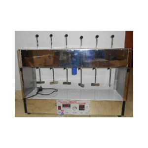 Digital Jar Test Apparatus (Flocculator), 6 Stirrers, MS Body, SS Spindles – DVI Digital Jar Test Apparatus (Flocculator), 6 Stirrers, MS Body, SS Spindles – DVI