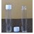 SCISPECTRUM 8 ml Transparent Glass Vials Homeopathic White Screw Cap Dropper