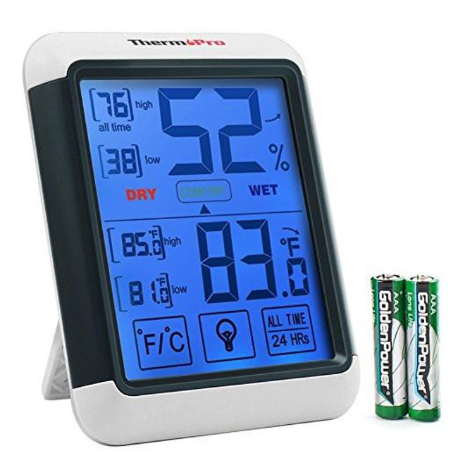 ThermoPro TP55 Digital Indoor Temperature and Humidity Monitor Hygrometer