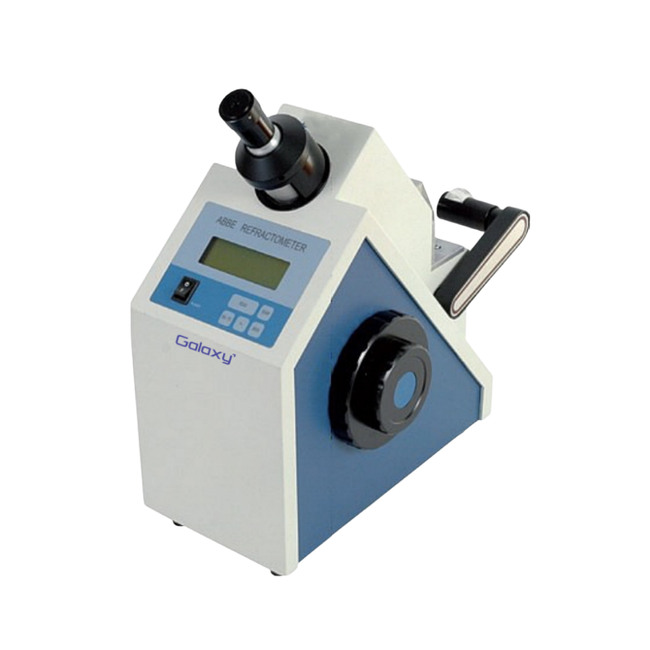 GALAXY WYA-2S Digital Abbe Refractometer: 1.3000-1.7000 nD, 0-100% Brix, ATC