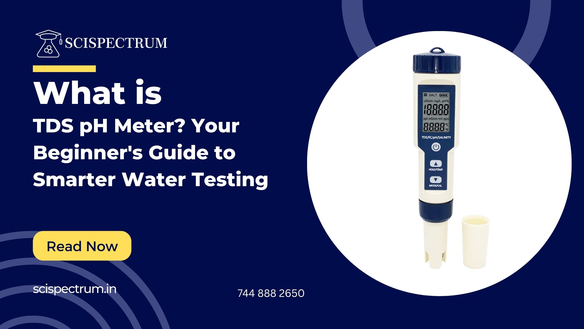What is a TDS pH Meter? Your Beginner's Guide to Smarter Water Testing ...