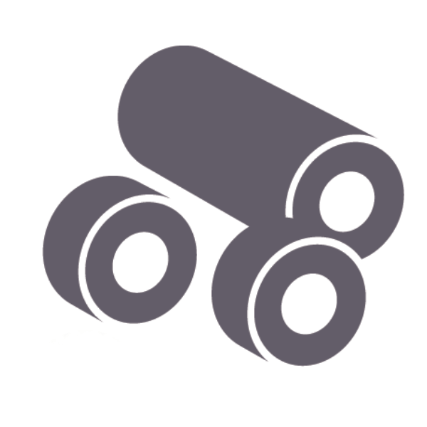 Foam rolls, Mini Rolls, Cutting and slitting