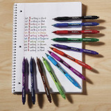 Paper Mate 89465 Profile Retractable Ballpoint Pens, Bold (1.4mm), Black, 12 Count (Package May Vary)