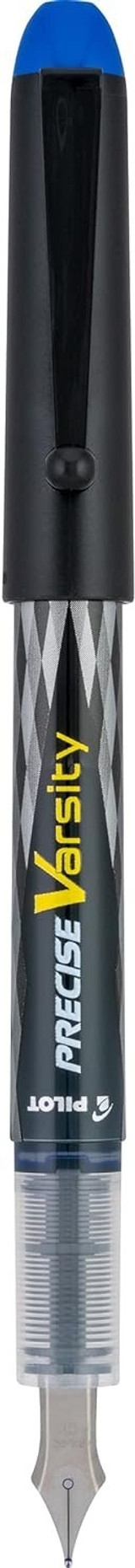 PILOT Precise Varsity Pre-Filled Fountain Pens, Medium Point Stainless Steel Nib, Blue Ink, 12-Pack (90011) PILOT Precise Varsity Pre-Filled Fountain Pens, Medium Point Stainless Steel Nib, Blue Ink, 12-Pack (90011)