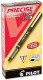 Pilot, Precise V5, Capped Liquid Ink Rolling Ball Pens, Extra Fine Point 0.5 mm, Black, Pack of 12