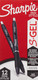 SHARPIE S-Gel, Gel Pens, Fine Point (0.5mm), Black Ink Gel Pen, 12 Count
