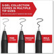 SHARPIE S-Gel 2096166 S-Gel Retractable Gel Pen, Fine 0.5 Mm, Red Ink, Black Barrel, Dozen