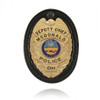 Oval Recessed Badge Holder with Clip