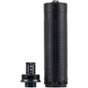 Iwi 6mm Suppressor 6mm W/direct Thread 1/2-28 Hub-t Mount Black
