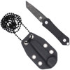 Cobratec Guardian Neck Knife Tanto Blade Small Black
