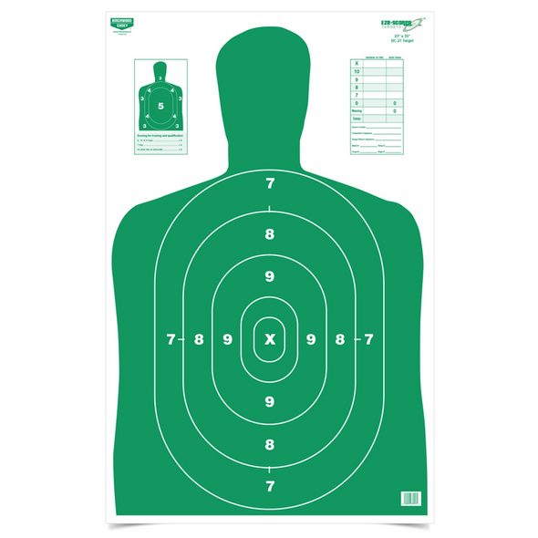 Eze-Scorer 23 x 35 BC-27 Green Target