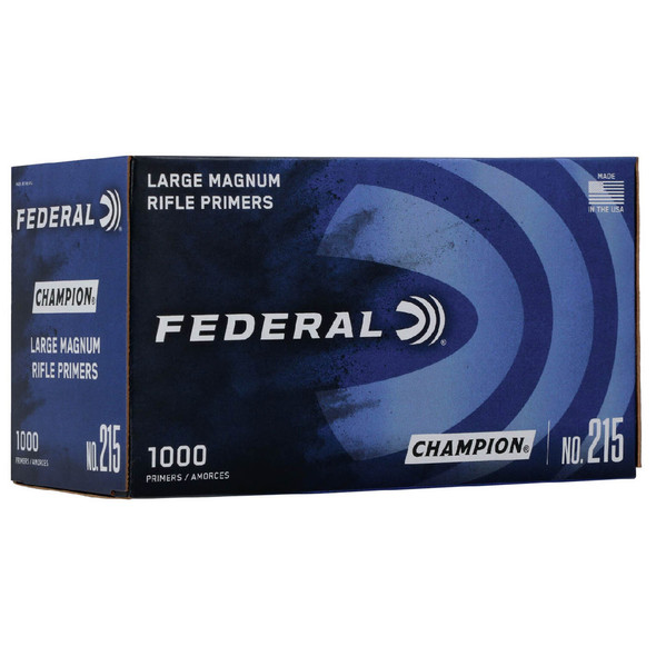 Federal Rifle Primers Large 1000 Ct. Haz