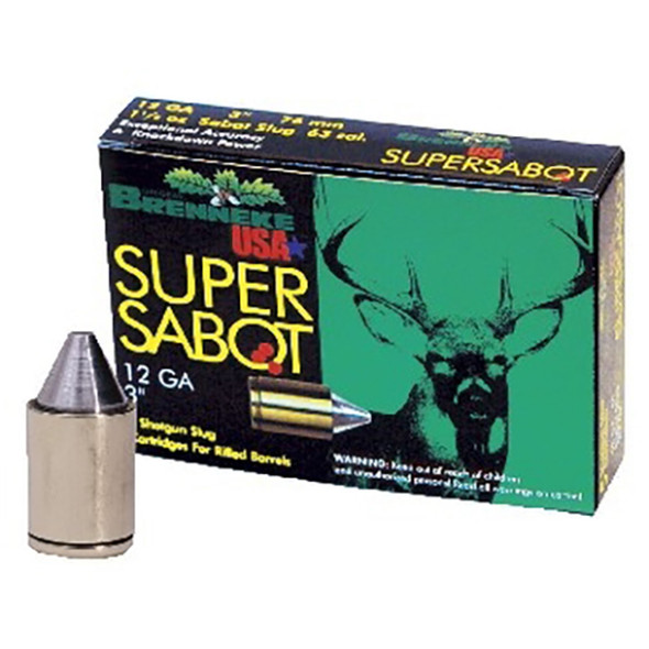 Brenneke Self Defense Less Lethal Sabot Lead-free 12 Ga. 2 3/4 In. 1/3 Oz. 5 Rd.