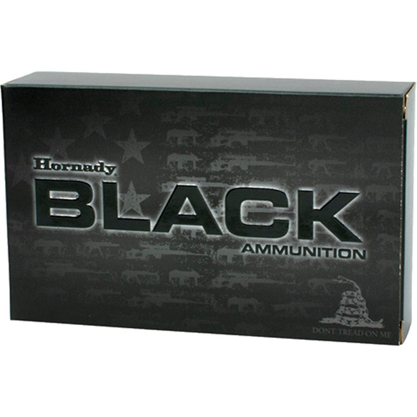 Hornady Black Rifle Ammo 22 Arc 75 Gr. Eld Match Black 20 Rd.