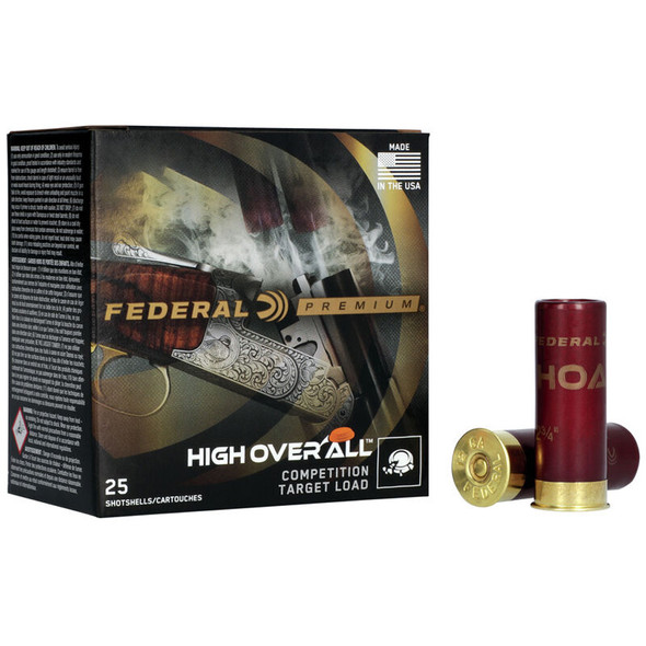 Federal Premium High Overall Shotgun Ammo 20 Ga. 2 ? In. 7/8 Oz. 1,275 Fps 7.5 Shot 25 Rd.