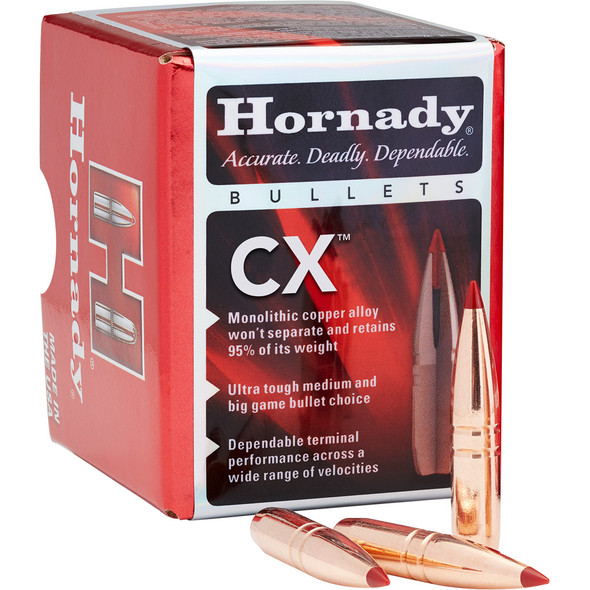 Hornady Cx Bullets 30 Cal. .308 165 Gr. Cx
