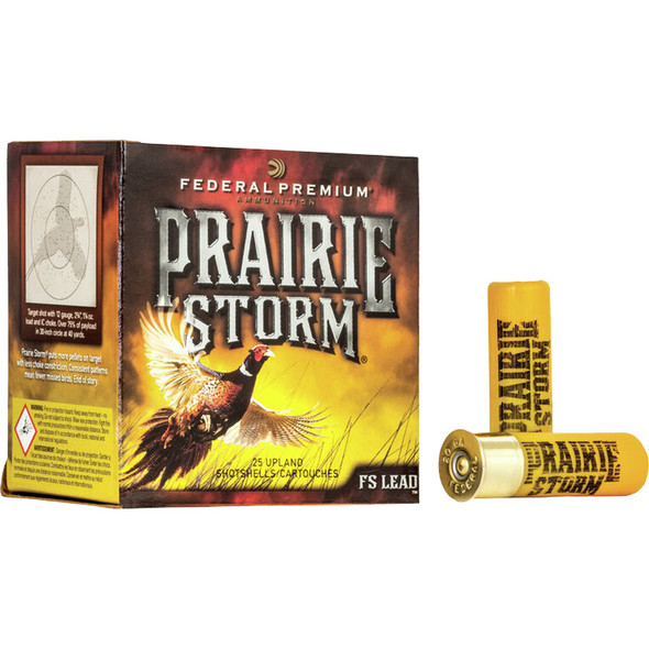 Federal Premium Upland Wing-shok Ammo 20 Ga. 2.75 In. 1 Oz. 4 Shot 25 Rd.