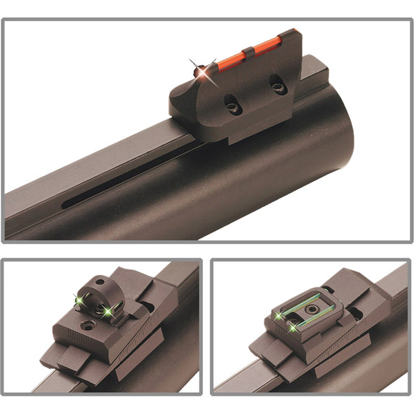 Truglo Xtreme Universal Shotgun Sights Black Front & Rear Sight