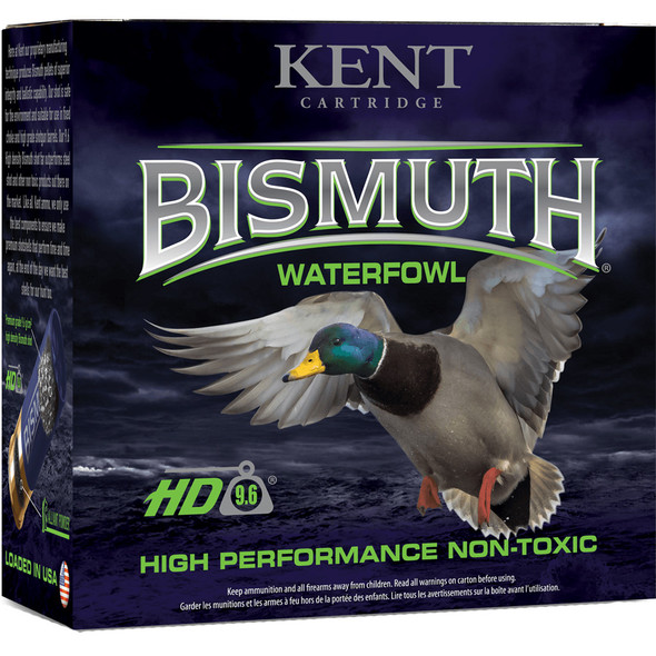 Kent Bismuth High-performance Waterfowl Load 12 Ga. 3 In. 1 3/8 Oz. 4 Shot 25 Rd.