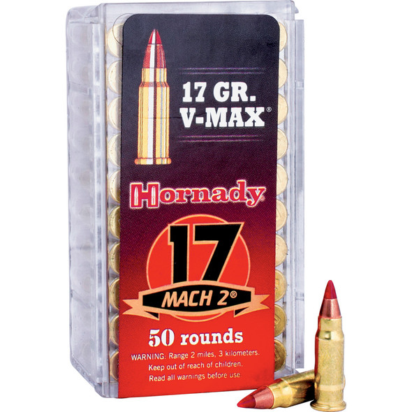 Hornady Varmint Express Rimfire Ammo 17 Hm2 17 Gr. V-max 50 Rd.