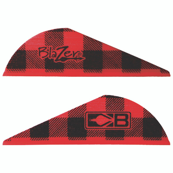 Bohning Blazer Vanes Red Flannel 36 Pk.