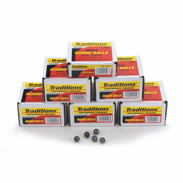 Traditions Swaged Round Balls .50 Cal. 100 Pk.