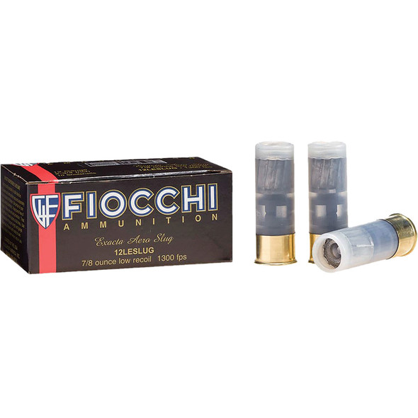 Fiocchi Aero Slugs 12 Ga. 2.75 In. 7/8 Oz. Rifled 10 Rd.