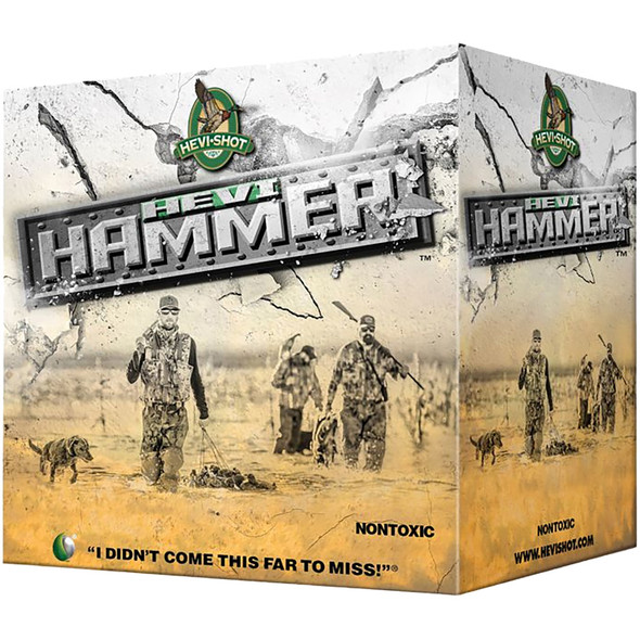 Hevi Shot Hevi Hammer Load 12 Ga. 3 In. 2 Shot 1 1/4 Oz. 25 Rd.