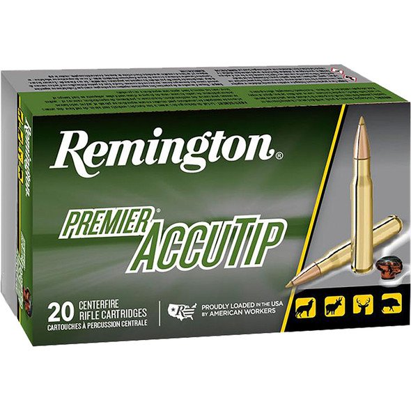 Remington Premier Accutip Centerfire Rifle Ammo 450 Bushmaster 260 Gr. Accutip 20 Rd.