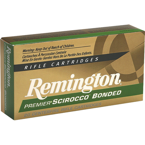 Remington Premier Scirocco Bonded Centerfire Ammo 30-06 Sprg. 180 Gr. Swift Scirocco 20 Rd.