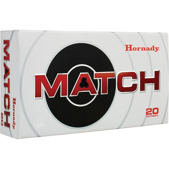 Hornady Match Rifle Ammo 338 Lapua Mag. 285 Gr. Eld Match 20 Rd.