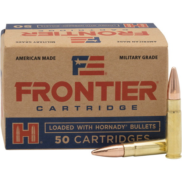 Hornady Frontier Rifle Ammo 300 Blackout 125 Gr. Fmj 50 Rd.