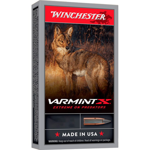 Winchester Varmint X Rifle Ammo 22-250 Rem 55 Gr. Xp 20 Rd.