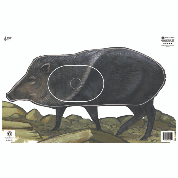 Maple Leaf Nfaa Animal Faces Group 3 Javelina