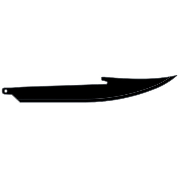 Outdoor Edge 5.0" Boning/fillet Blade Pack Black, 6 Blades