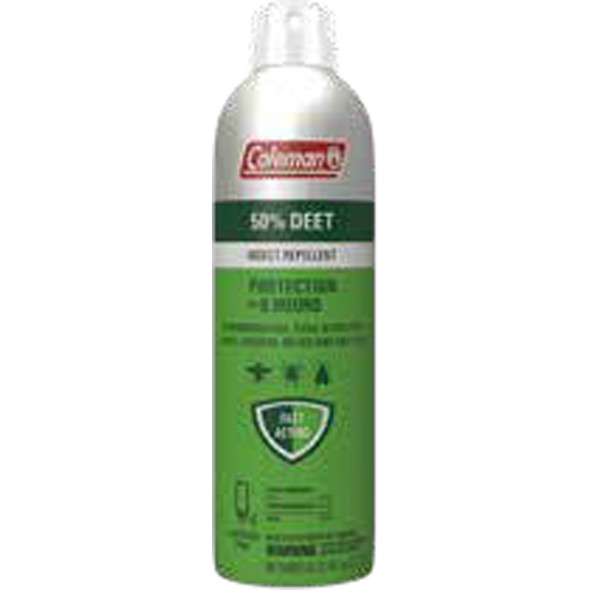 Coleman Personal Repellent Bov Spray 50% Deet 6oz.