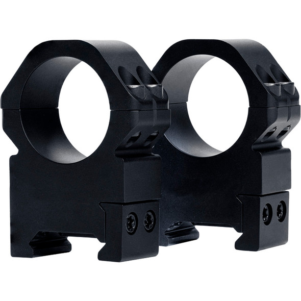 Weaver Precision Rings Matte Black 30mm X-high