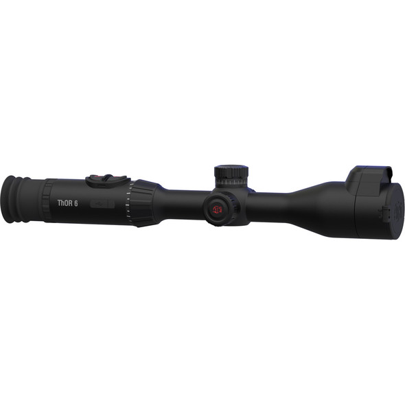 Atn Thor 6 Elite 384 Thermal Scope 3.5-28x, 384x288 Sensor Black W/wi-fi & Recording