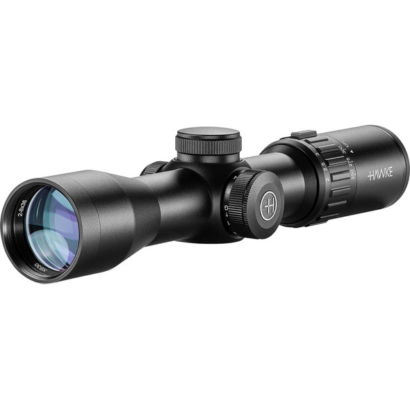 Hawke Xb30 Zoom Crossbow Scope 2-8x36 30mm Tube Ir Ffp 380-420fps